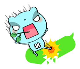 Keel the Frog sticker #4190088