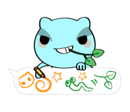 Keel the Frog sticker #4190089