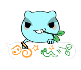 Keel the Frog sticker #4190089