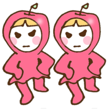 Apple Family's art Sticker sticker #4190330