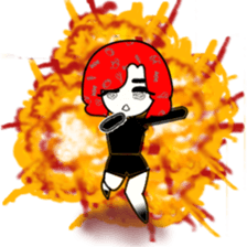 action actress? sticker #4190461