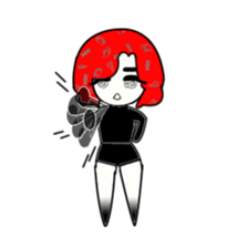 action actress? sticker #4190470