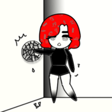 action actress? sticker #4190472