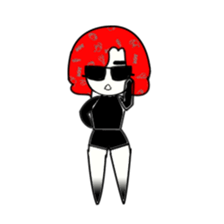 action actress? sticker #4190481