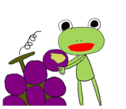 Love, healing frog 1 sticker #4190536