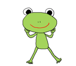 Love, healing frog 1 sticker #4190538