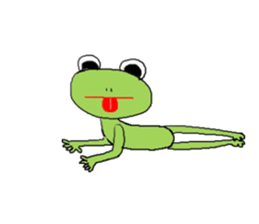 Love, healing frog 1 sticker #4190541