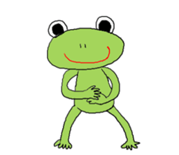 Love, healing frog 1 sticker #4190557