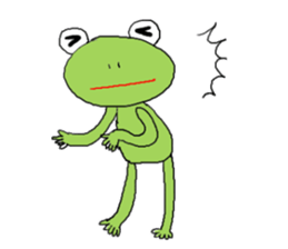 Love, healing frog 1 sticker #4190566