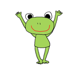 Love, healing frog 1 sticker #4190571