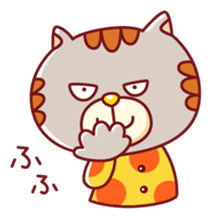 Funny panda and his friends sticker #4190767