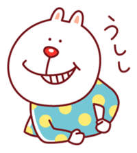 Funny panda and his friends sticker #4190768