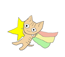 Love, healing tabby 1 sticker #4190937