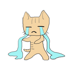 Love, healing tabby 1 sticker #4190943