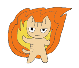 Love, healing tabby 1 sticker #4190945