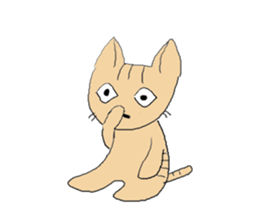 Love, healing tabby 1 sticker #4190951