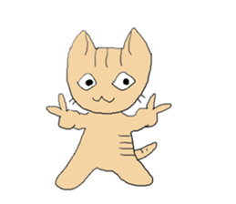 Love, healing tabby 1 sticker #4190952