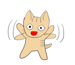 Love, healing tabby 1 sticker #4190953