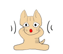 Love, healing tabby 1 sticker #4190954