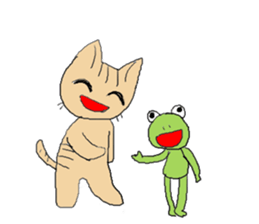 Love, healing tabby 1 sticker #4190963