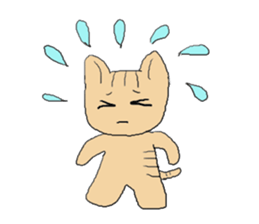 Love, healing tabby 1 sticker #4190970