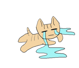 Love, healing tabby 1 sticker #4190973