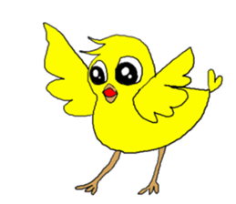 Love, healing chicks 2 sticker #4191141