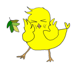 Love, healing chicks 2 sticker #4191153