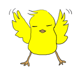 Love, healing chicks 2 sticker #4191155