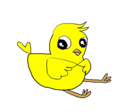 Love, healing chicks 2 sticker #4191157