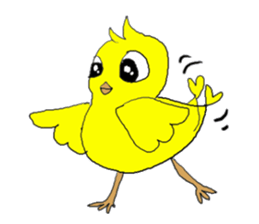 Love, healing chicks 2 sticker #4191159