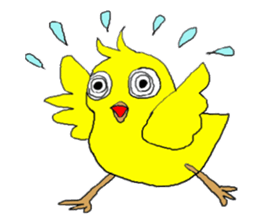 Love, healing chicks 2 sticker #4191163