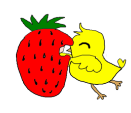 Love, healing chicks 2 sticker #4191165