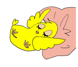 Love, healing chicks 2 sticker #4191170