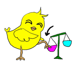 Love, healing chicks 2 sticker #4191175