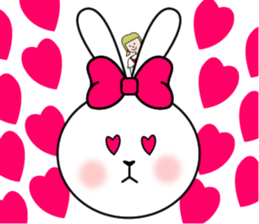 Rabbit's [mimiko] Lovely, happy ver. sticker #4191260
