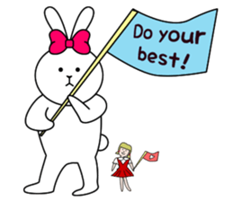 Rabbit's [mimiko] Lovely, happy ver. sticker #4191266