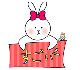 Rabbit's [mimiko] Lovely, happy ver. sticker #4191268
