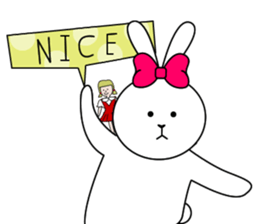 Rabbit's [mimiko] Lovely, happy ver. sticker #4191271
