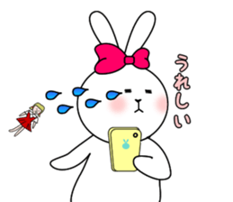 Rabbit's [mimiko] Lovely, happy ver. sticker #4191273