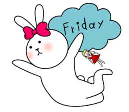 Rabbit's [mimiko] Lovely, happy ver. sticker #4191276