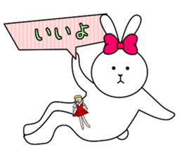 Rabbit's [mimiko] Lovely, happy ver. sticker #4191278