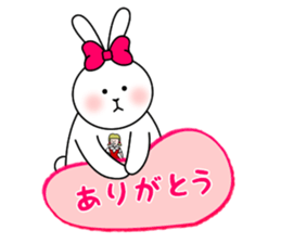 Rabbit's [mimiko] Lovely, happy ver. sticker #4191283