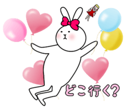 Rabbit's [mimiko] Lovely, happy ver. sticker #4191289