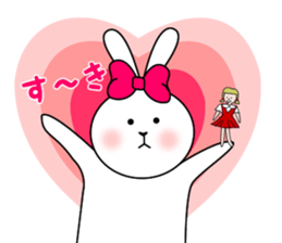 Rabbit's [mimiko] Lovely, happy ver. sticker #4191292