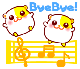 Together with hamsters sticker #4191340