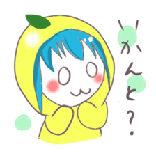 Kumamoto Citrus girl sticker #4192179