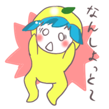 Kumamoto Citrus girl sticker #4192182