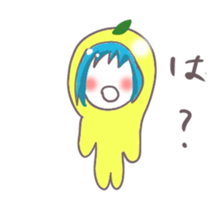 Kumamoto Citrus girl sticker #4192186