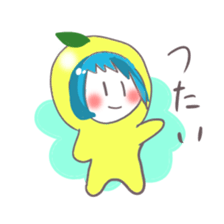 Kumamoto Citrus girl sticker #4192188